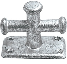 Кнехт CIM одинарный 110х60мм оцинкованный чугун (0601-0701)